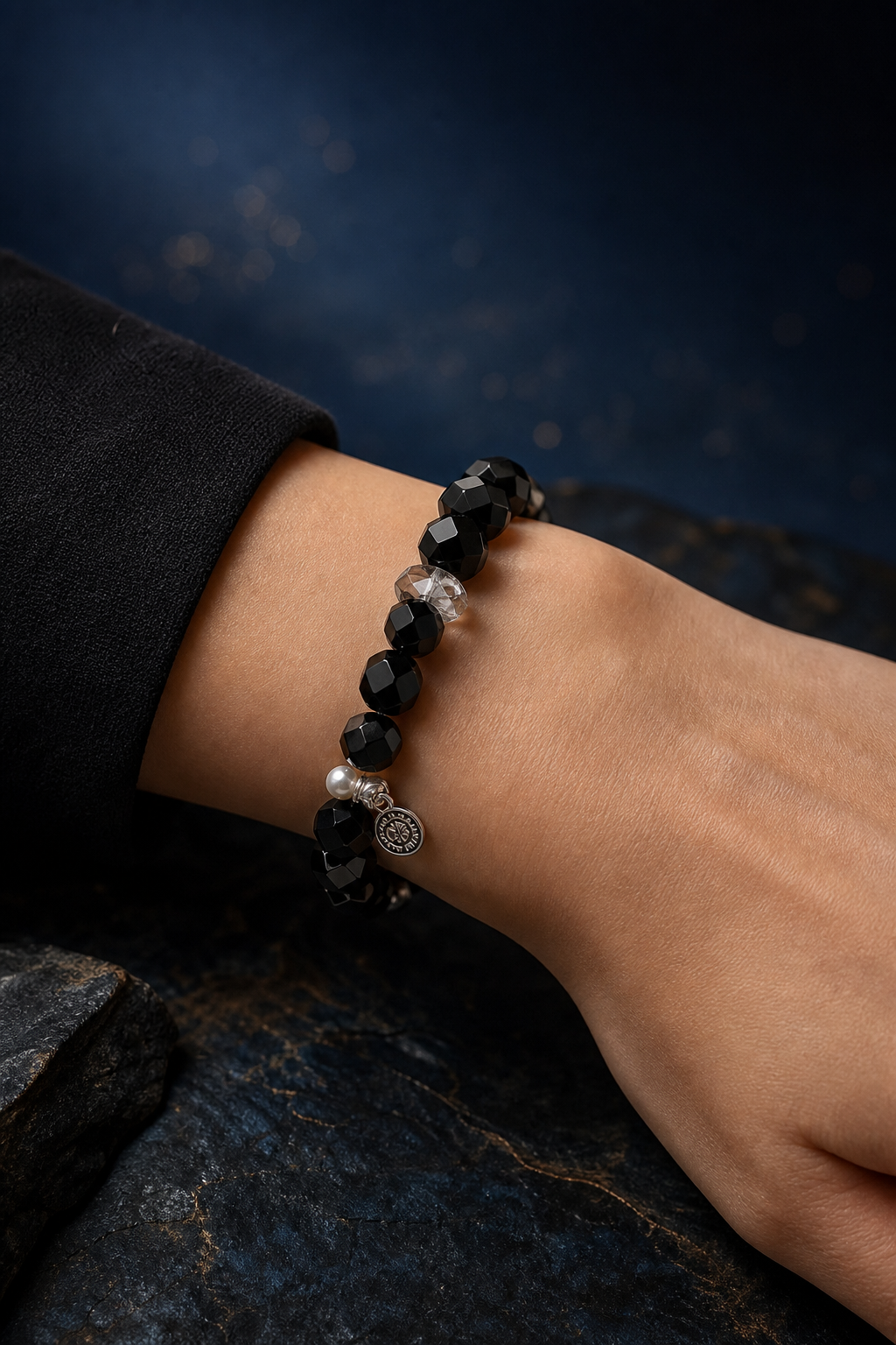 Night Current Agate Quartz Bracelet lifestyle ritual context