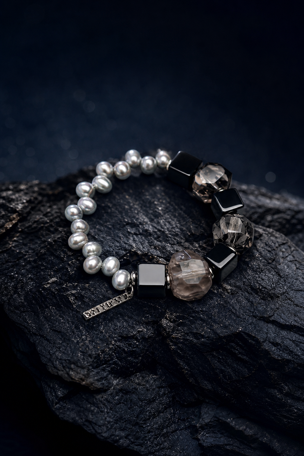 Obsidian Current Bracelet side or closure detail