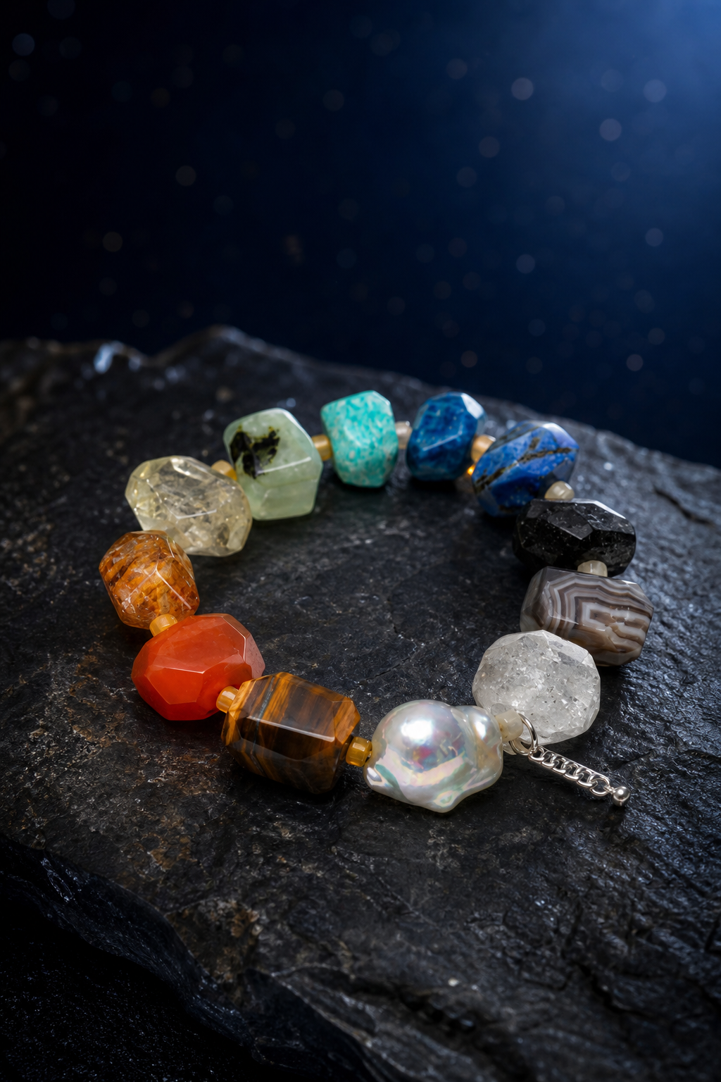 Prism Current Gem Bracelet angled three-quarter product view