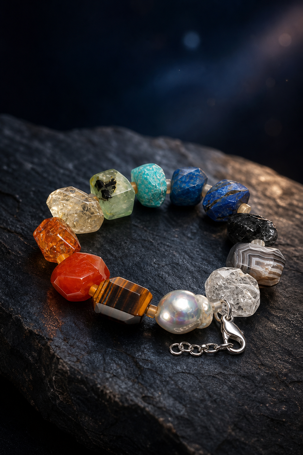 Prism Current Gem Bracelet side or closure detail