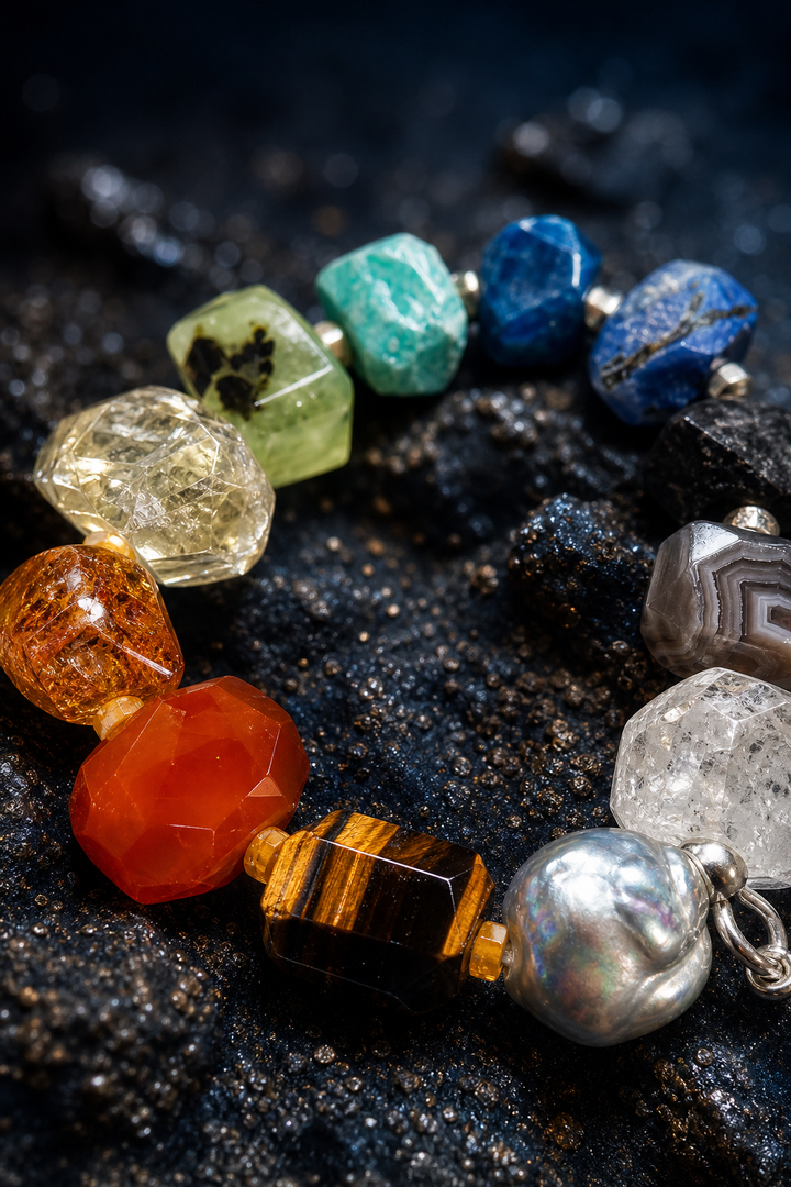 Prism Current Gem Bracelet crystal texture close-up