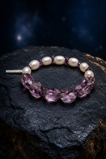 Purple Water Amethyst Bracelet