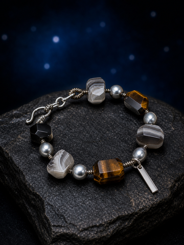 Shadow Current Tiger's Eye Bracelet