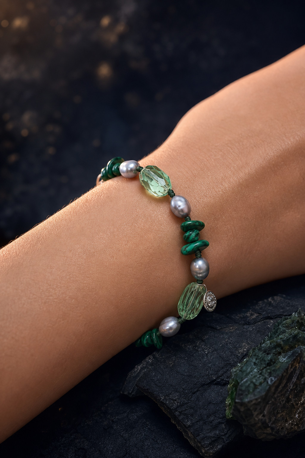 Verdant Echo Malachite Bracelet lifestyle ritual context